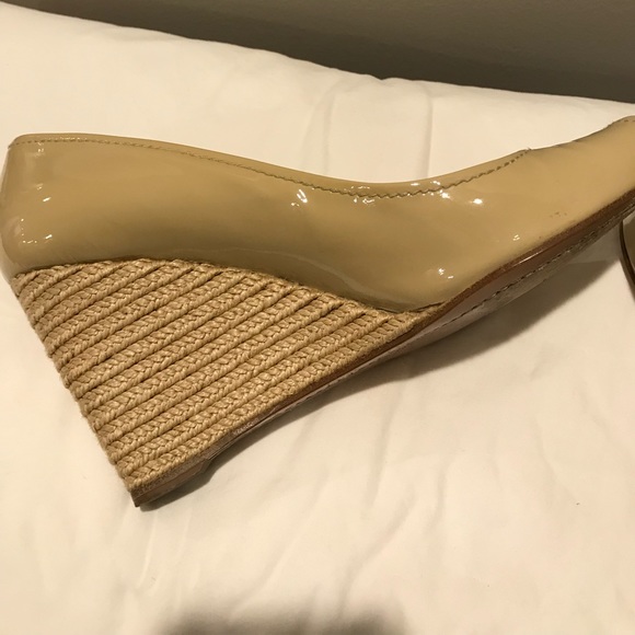 Prada open toe wedge heel - Picture 2 of 8